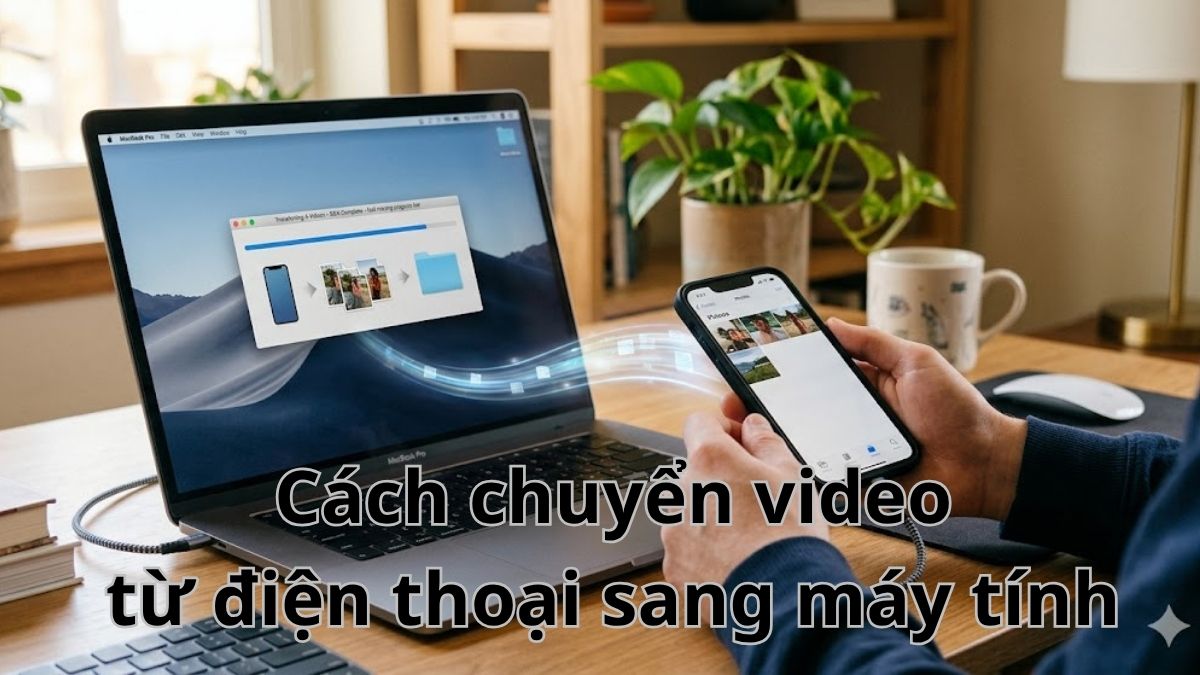 Cách chuyển video từ điện thoại sang máy tính nhanh